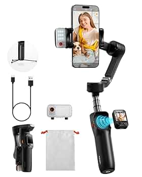 hohem V3 スマホジンバル3軸ポータブルスタビライザー トラッカー三脚 Amazon.co.jp: hohem V3 ジンバル,スマートフォン用ジンバル